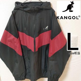 カンゴール(KANGOL)のKANGOL 赤×黒 ナイロンジャケット ブルゾン Snow Man 宮舘涼太(ナイロンジャケット)