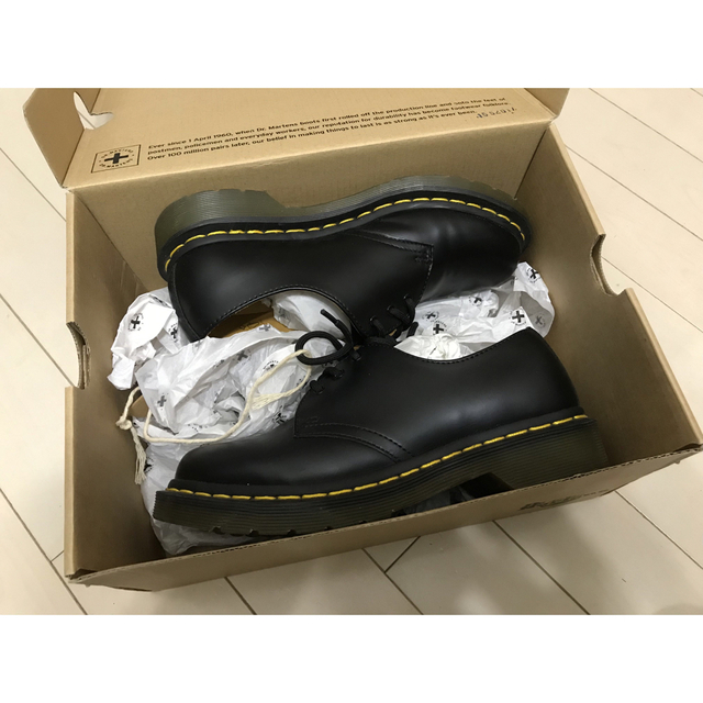 Dr.Martens(ドクターマーチン)の【極美品】Dr.Martens ドクターマーチン 3ホールブーツ黒 UK3 レディースの靴/シューズ(ブーツ)の商品写真