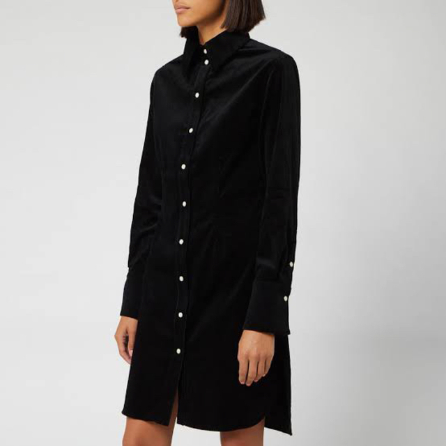 MAISON KITSUNE FITTED SHIRT DRESS コーデュロイのサムネイル