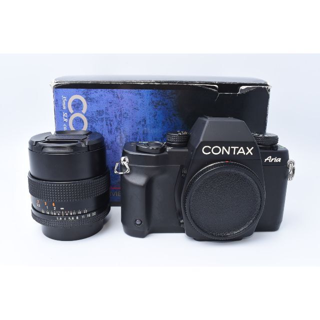 ☆美品☆ CONTAX Aria 単焦点レンズセット フィルムカメラ