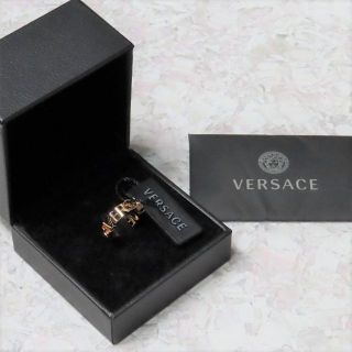 ヴェルサーチ(VERSACE)の新品VERSACEロゴリング15号ヴェルサーチェアクセサリーネックレスメンズ(リング(指輪))