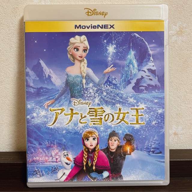 日本正規代理店品 アナと雪の女王 MovieNEX Blu-ray Disc+DVD Discディズニー その他おまけ4枚 