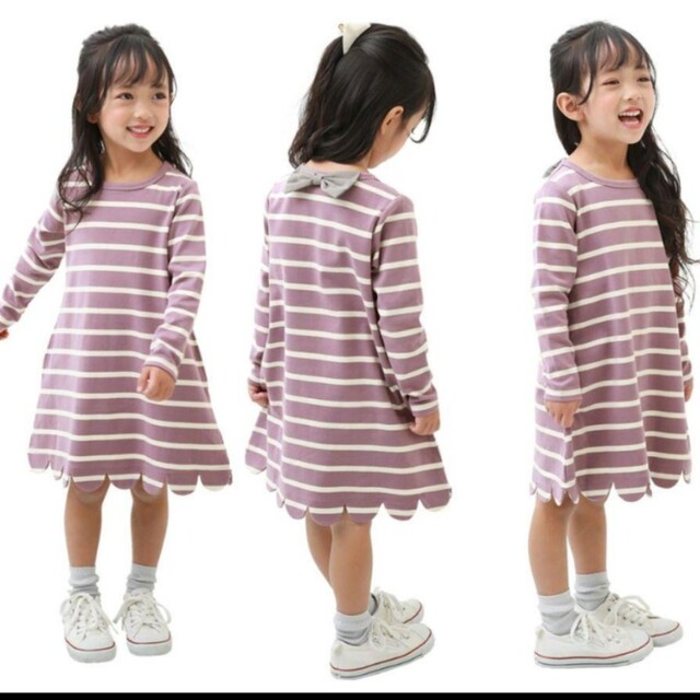 姉妹　親子　お揃い　ワンピース キッズ/ベビー/マタニティのキッズ服女の子用(90cm~)(ワンピース)の商品写真