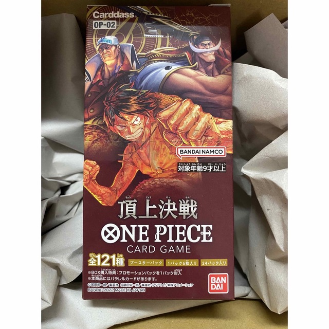 ONE PIECE - ワンピースカードゲーム 頂上決戦 1BOX 新品未開封の通販