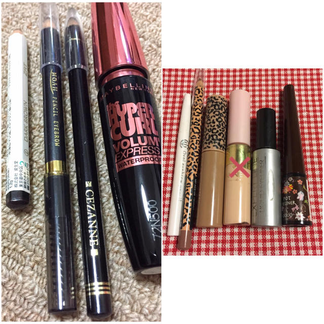 MAYBELLINE(メイベリン)の○片付けsale中♪○コスメセット コスメ/美容のベースメイク/化粧品(アイライナー)の商品写真