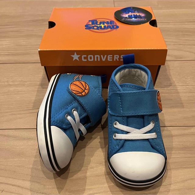 CONVERSE(コンバース)の【美品】CONVERSE ハイカットスニーカー　13.5㎝ キッズ/ベビー/マタニティのベビー靴/シューズ(~14cm)(スニーカー)の商品写真