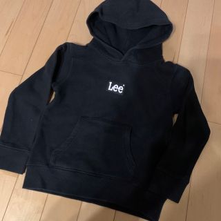 リー(Lee)の値下げ！Lee■パーカー■黒■110(Tシャツ/カットソー)