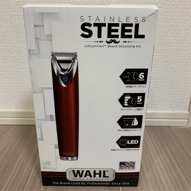 さん太様専用【新品未開封】WAHL バリカン　トリマー スマホ/家電/カメラの美容/健康(メンズシェーバー)の商品写真