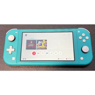 本体のみ (387) 整備済み Switch Lite ターコイズ(携帯用ゲーム機本体)