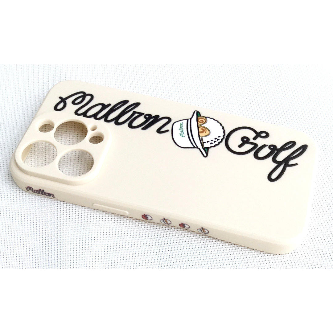 PEARLY GATES(パーリーゲイツ)の新品　マルボンゴルフ　iPhone14Pro　ケース　パンツ ポロシャツ メンズ スポーツ/アウトドアのゴルフ(ウエア)の商品写真