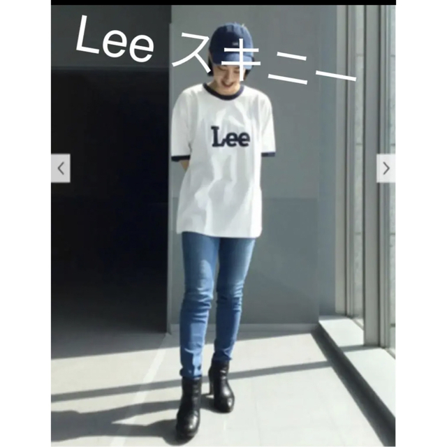 Lee(リー)のLee⭐️1番人気⭐️新品⭐️スキニー　中色ブルー　デニム　青　水色 レディースのパンツ(デニム/ジーンズ)の商品写真