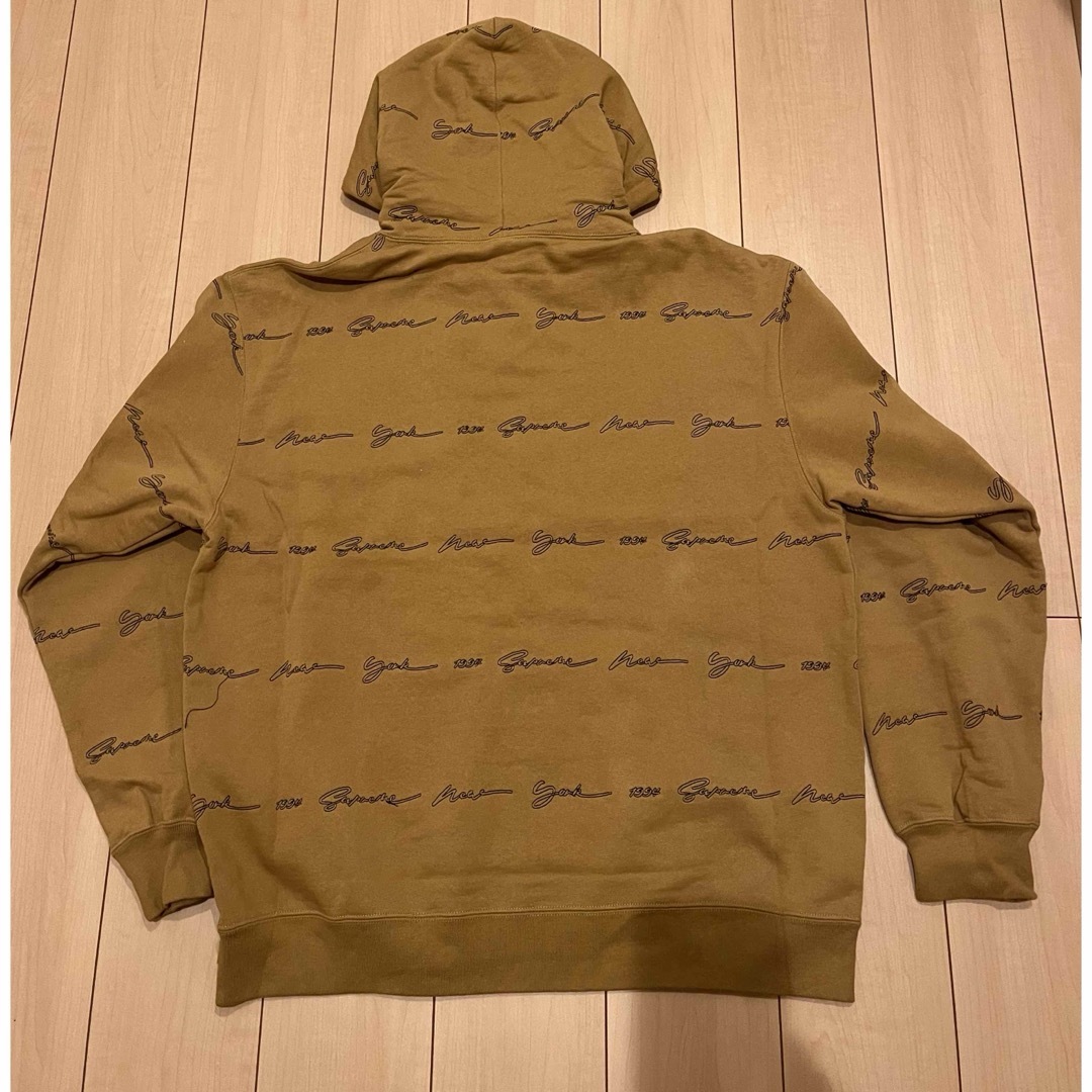 Supreme Script Stripe Dark Mustard