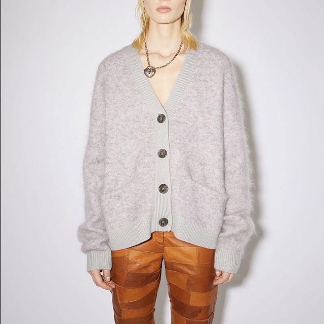 アクネ ストゥディオズ acne studios モヘア カーディガン 美品 - www