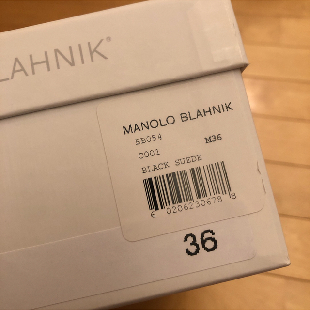 MANOLO BLAHNIK(マノロブラニク)のお値下げ【新品未使用】マノロブラニク BB50 ブラック【定番】 レディースの靴/シューズ(ハイヒール/パンプス)の商品写真