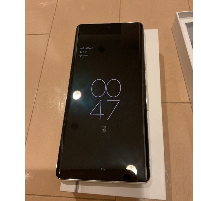 Pixel7 pro スノー 白 SIMフリー 256G 美品 付属品全てあり-
