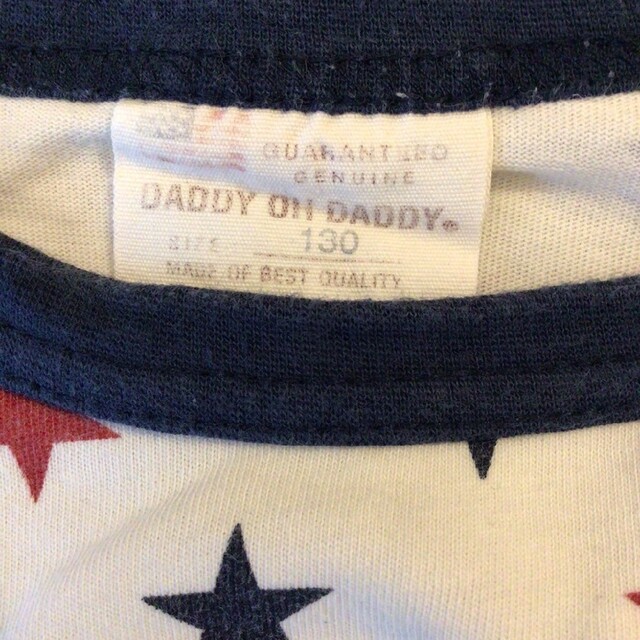 daddy oh daddy(ダディオーダディー)のDADDY OH DADDY 長袖Tシャツ130 キッズ/ベビー/マタニティのキッズ服男の子用(90cm~)(Tシャツ/カットソー)の商品写真