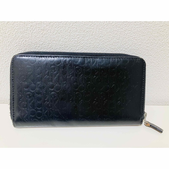 Calvin Klein - カルバンクライン ラウンドファスナー長財布 レザー