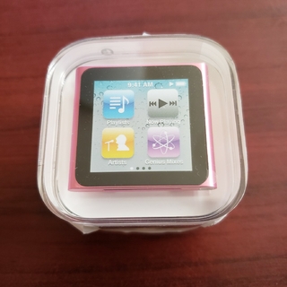 アイポッド(iPod)の【お値下げ】iPod nano 第6世代 8GB ピンク 新品未開封(その他)