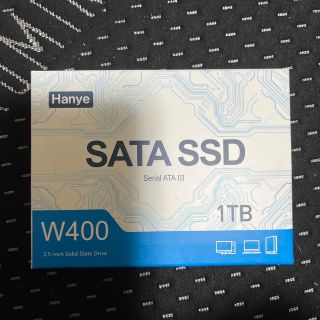 Hanye SATA SSD 1TB W400 2.5インチ(PCパーツ)