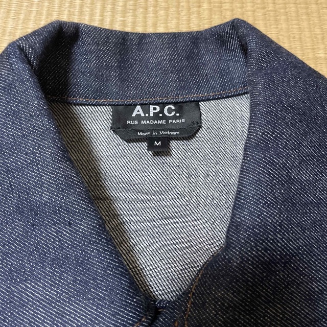 A.P.C(アーペーセー)のt.様　　APC デニムジャケット メンズのジャケット/アウター(Gジャン/デニムジャケット)の商品写真