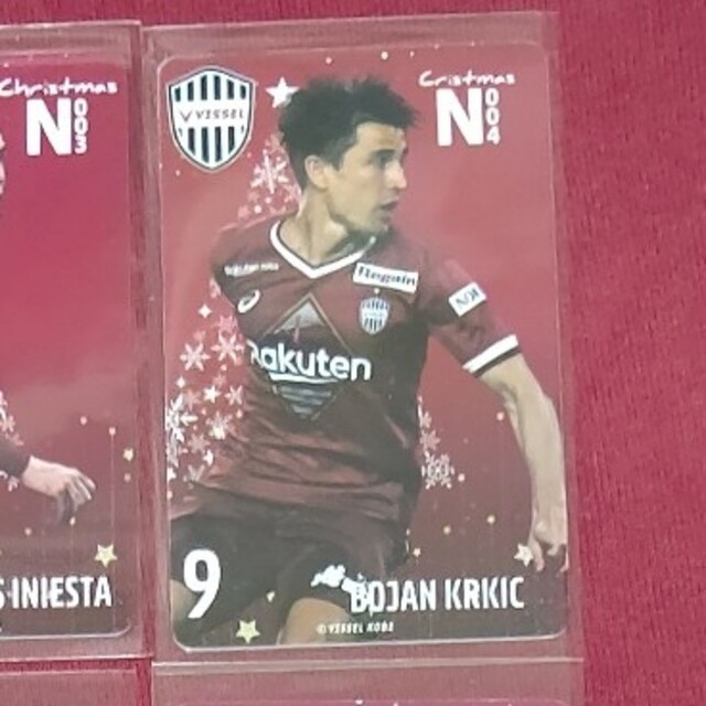 ヴィッセル神戸 オンサイトカード ボージャンの通販 by VKC-|ラクマ