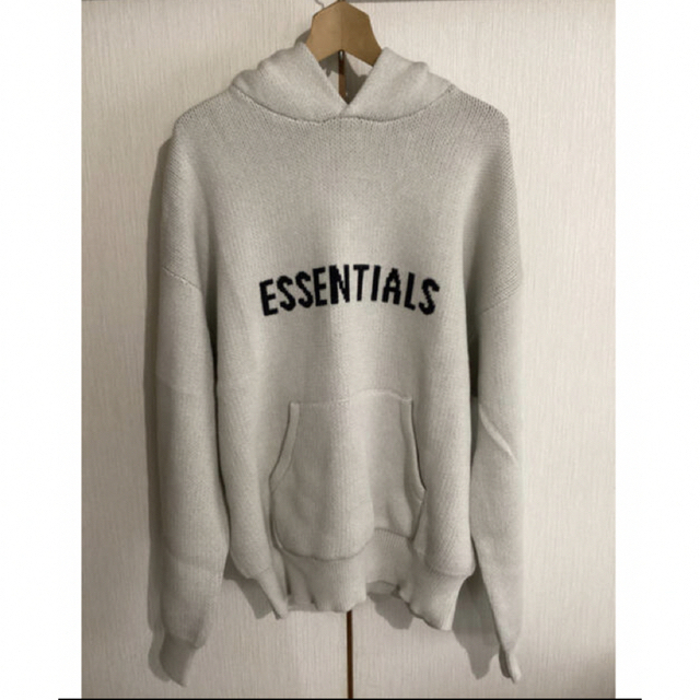 (XL)essentials Knit Hoodieエッセンシャルニットフーディ