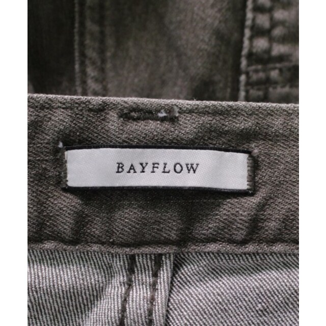 BAYFLOW(ベイフロー)のBAYFLOW ベイフロー デニムパンツ 3(M位) グレー(デニム) 【古着】【中古】 レディースのパンツ(デニム/ジーンズ)の商品写真