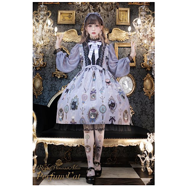 metamorphose temps de fille(メタモルフォーゼタンドゥフィーユ)のRoyal Princess Alice PerfumeCatセット　ロリィタ レディースのワンピース(ひざ丈ワンピース)の商品写真