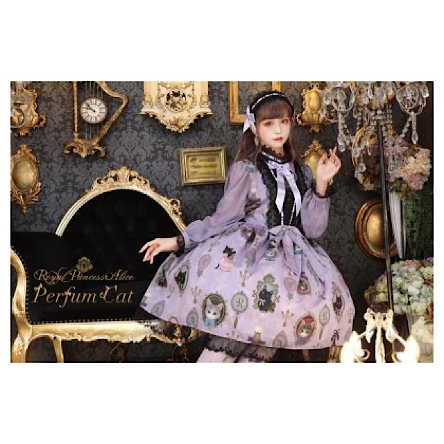 metamorphose temps de fille(メタモルフォーゼタンドゥフィーユ)のRoyal Princess Alice PerfumeCatセット　ロリィタ レディースのワンピース(ひざ丈ワンピース)の商品写真