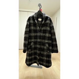 イザベルマラン(Isabel Marant)のISABEL MARANT ETOILE  チェックコート(ロングコート)