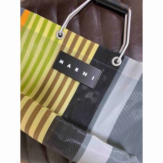 マルニ(Marni)のMARNI マルニ メッシュトートバッグ ストライプ    レディース(トートバッグ)