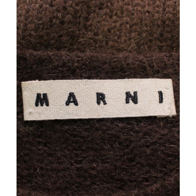 Marni(マルニ)のMARNI マルニ ニット・セーター 46(M位) 茶 【古着】【中古】 メンズのトップス(ニット/セーター)の商品写真