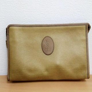 イヴサンローランボーテ(Yves Saint Laurent Beaute)のvintage old YSL clutch bag(クラッチバッグ)