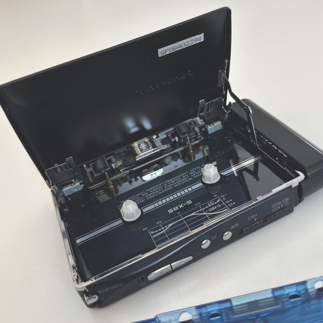 美品DE可動品】Panasonic カセットプレーヤー RQ-S34-