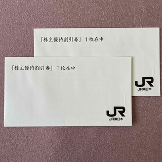 JR東日本　株主優待割引券(4割引券)　2枚(その他)