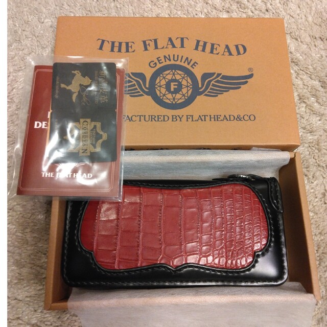 独特な 【送料無料】 HEAD FLAT THE - R.J.B 財布 クロコダイル×コード