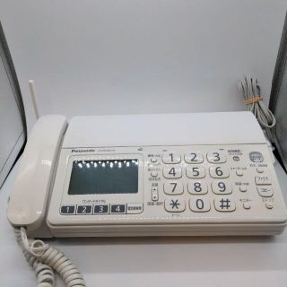 パナソニック(Panasonic)のパナソニック　FAX おたっくす　KX-PD303-W(その他)