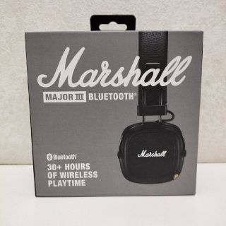 Marshall MAJOR III BLUETOOTH ブラック(ヘッドフォン/イヤフォン)