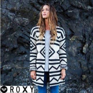 ロキシー(Roxy)のroxy 🏝完売 入手困難 ニットガウン(カーディガン)