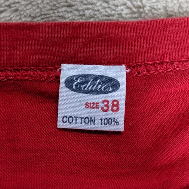 エディーズ 赤T 38 メンズのトップス(Tシャツ/カットソー(半袖/袖なし))の商品写真