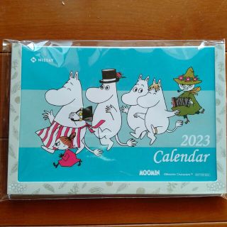 ムーミン(MOOMIN)のムーミン　カレンダー　2023 日本生命　卓上(カレンダー/スケジュール)