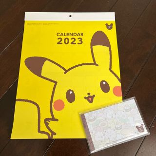 ポケモン(ポケモン)のミスド　ポケモンカレンダー&メモ帳　2023(その他)