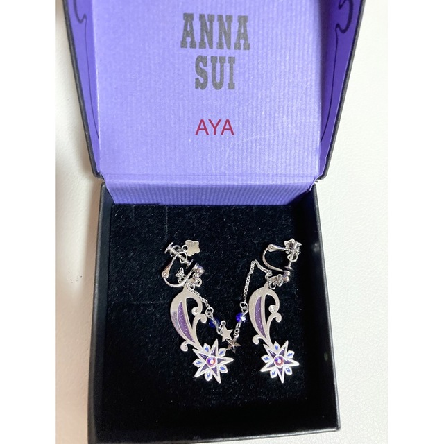 ANNA SUI(アナスイ)のANNA SUI アナスイ　シューティングスター　イヤリング　ステンドグラス風 レディースのアクセサリー(イヤリング)の商品写真