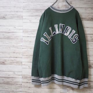 チャンピオン(Champion)のUSA製 90’s Champion RW カレッジスウェット ILLINOIS(スウェット)