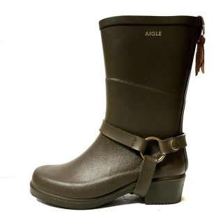 エーグル(AIGLE)のエーグル レインブーツ 35 レディース美品 (レインブーツ/長靴)