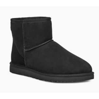 アグ(UGG)のUGG クラシックミニ黒　サイズ24(ブーツ)