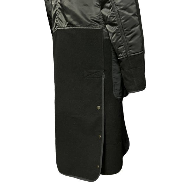 未使用 ジュンヤワタナベ 22AW N-2B フリース コート ブラック XS