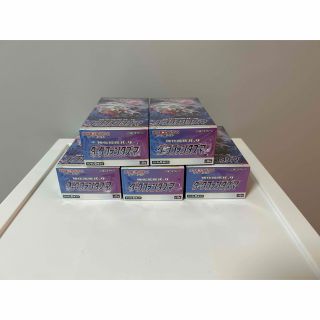 ポケモン(ポケモン)のダークファンタズマ 5BOX 新品 未開封 シュリンクあり(Box/デッキ/パック)