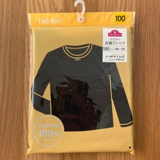 イオン(AEON)のトップバリュ　トドラー長袖Ｔシャツ　新品(Tシャツ/カットソー)