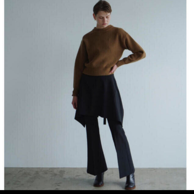 CLANE ROLL SKIRT LAYERD PANTS ブラック サイズ 1 | フリマアプリ ラクマ